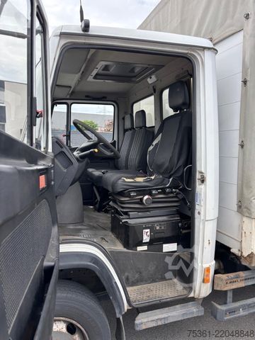 Curtain sider van MERCEDES-BENZ Vario 816 D Pritsche &P lane mit LBW E5