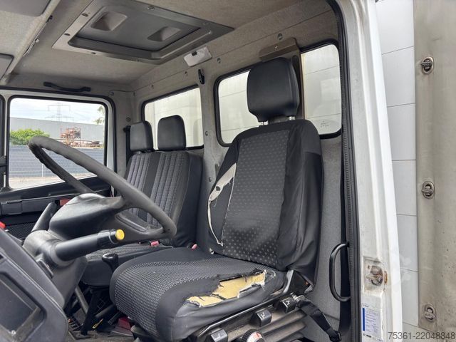 Curtain sider van MERCEDES-BENZ Vario 816 D Pritsche &P lane mit LBW E5