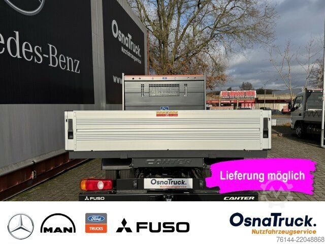 Pritschenwagen MITSUBISHI Canter 3C15D DOKA Pritsche Klima, AHK 3,5t,