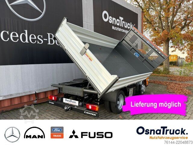 Transporter mit Kipper MITSUBISHI Canter 3S15 Dreiseitenkipper Klima, AHK 3,5t