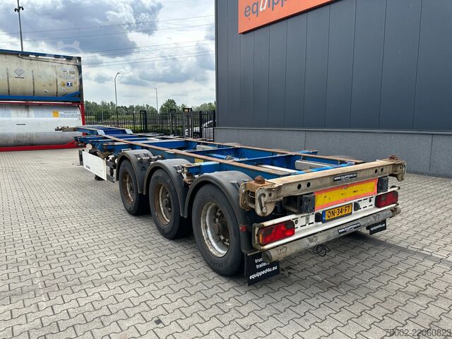 Container transportation Schmitz Cargobull 45FT High Cube Multi Chassis / BPW / drumbrakes...