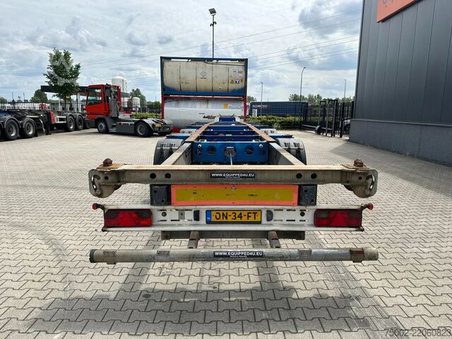 Container transportation Schmitz Cargobull 45FT High Cube Multi Chassis / BPW / drumbrakes...
