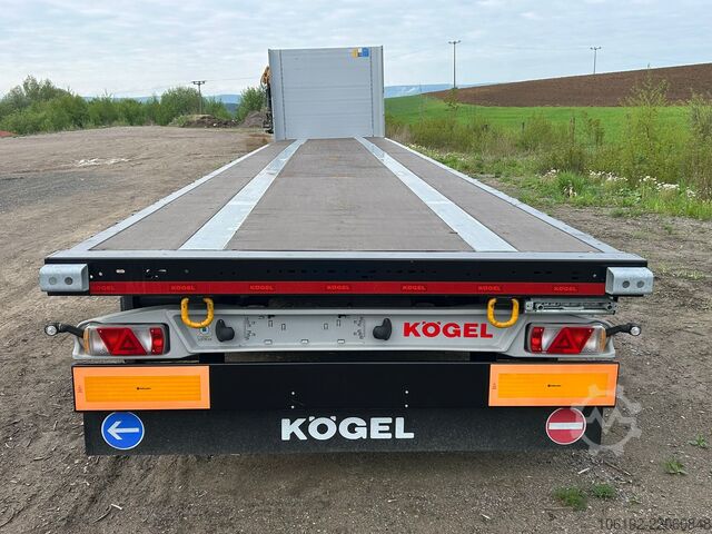Flatbed semitrailer Kögel S 24-1 2xLift/unbenutzt/ 2x vorhanden