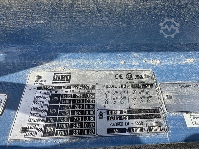 HOSOKAWA ALPINE Messerschneidmühle Typ ROTOPLEX A 80/160 RO HOSOKAWA ROTOPLEX A 80/160 RO