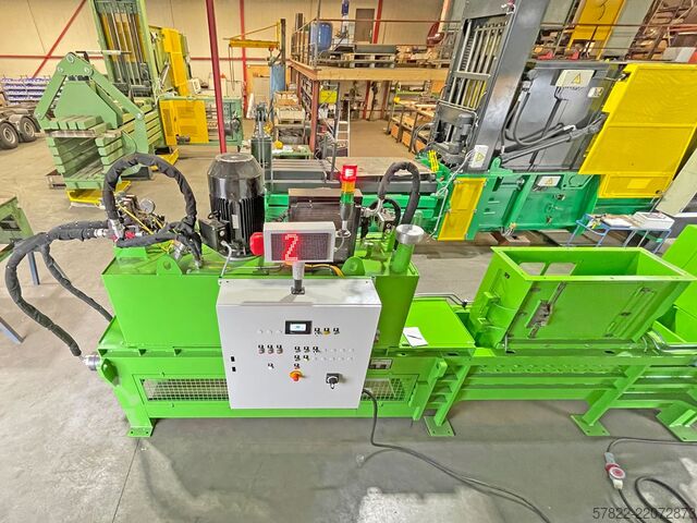 Dosenpresse, Paketierpresse 70 t Presskraft unoTech UPAXX 70