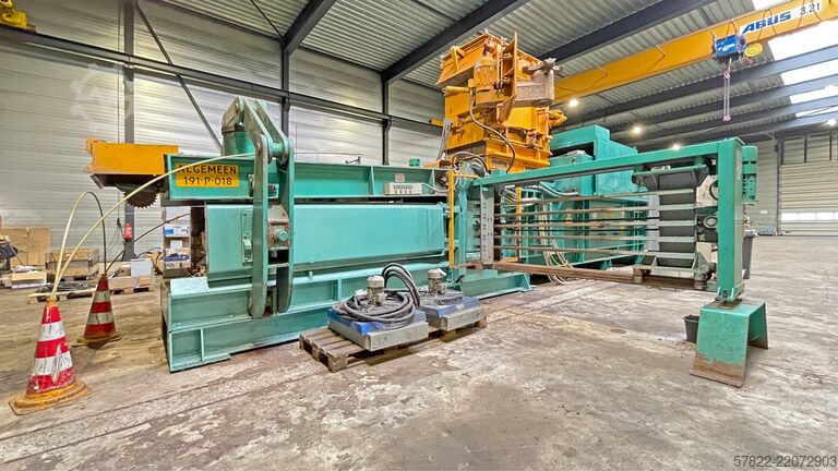 Ballenpresse 200 t Presskraft, Großformat MACPRESSE 112