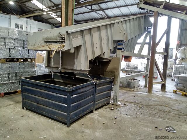 DARTEK TAR 1200/5000 vibrating screen DARTEK TAR 1200/5000