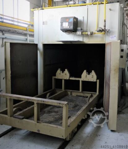 Chamber furnace kiln hardening furnace Glasbeek Finish Gas Type 003.05, 200 ° C