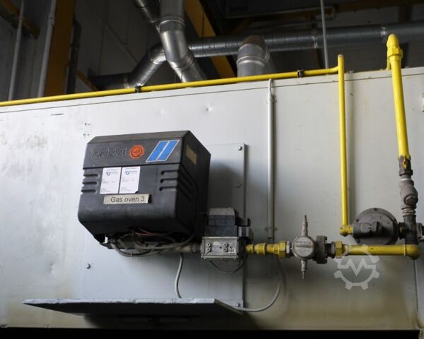 Chamber furnace kiln hardening furnace Glasbeek Finish Gas Type 003.05, 200 ° C