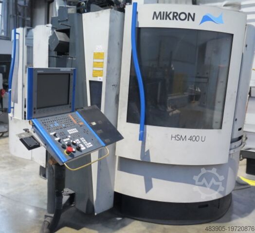 Universal machining center Mikron HSM 400U 5-Axis (Graphite Mill)