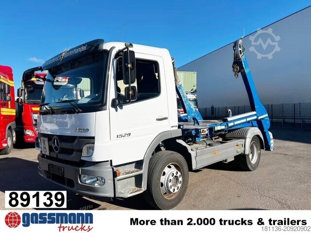 Tipper truck Mercedes-Benz Atego 1529 K 4x2, Tele-Absetzer
