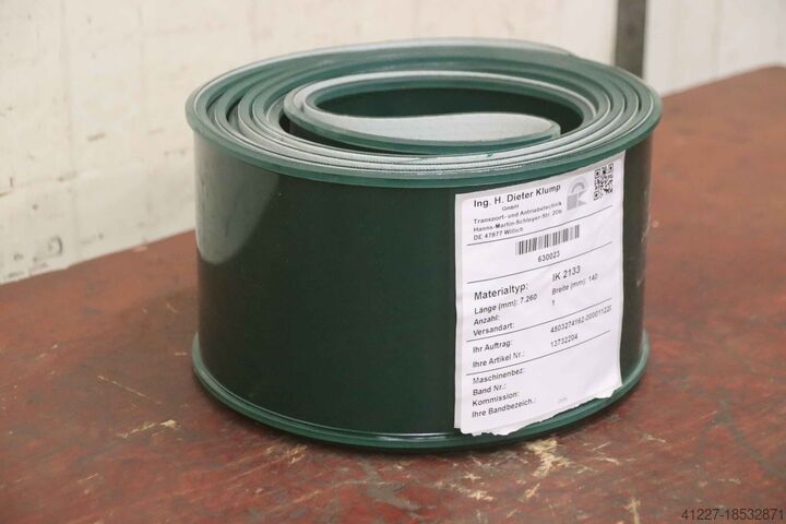 Förderbandgurt Breite 140 mm Klump IK 2133 140 x 7260 mm
