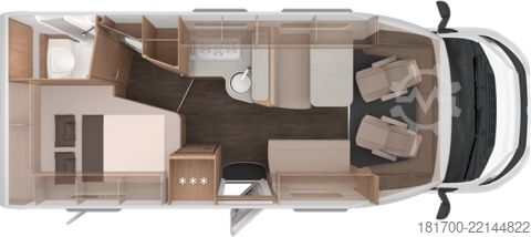 Teilintegriertes Wohnmobil Knaus L!VE TI 650 MF Platinum Selection *TraumMobil*Automatik*
