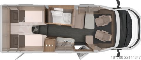 Teilintegriertes Wohnmobil Knaus Van TI 650 MEG VANSATION TraumMobil*Automatik*Rahmenfer