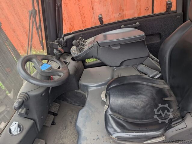 Electric 4-wheel forklift Linde E 20 PH-02 // Triplex //  3. & 4. Ventil // 5000 S