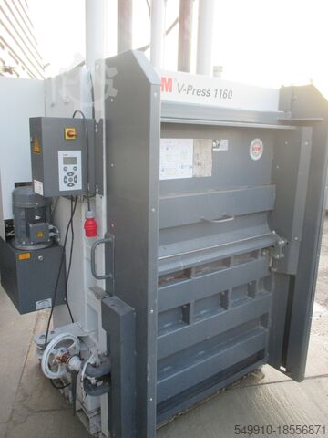 Ballenpresse, Baujahr 2018-2019 HSM 1160 plus