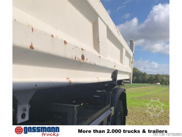 Kipper LKW Mercedes-Benz Atego 1823AK 4x4, Kran HIAB, Bordmatik