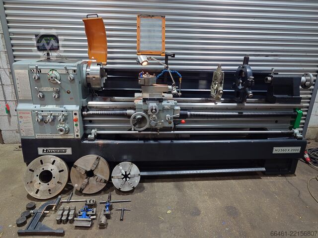 Gap Bed Centre Lathe Huvema Lathe 560 x 2000