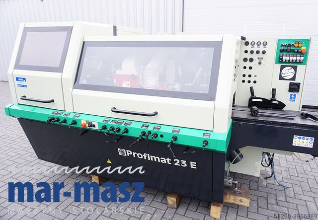 Vier-Seiten-Hobelmaschine WEINIG PROFIMAT 23E na 6 głowic