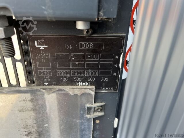 Pedestrian Stacker Linde D08