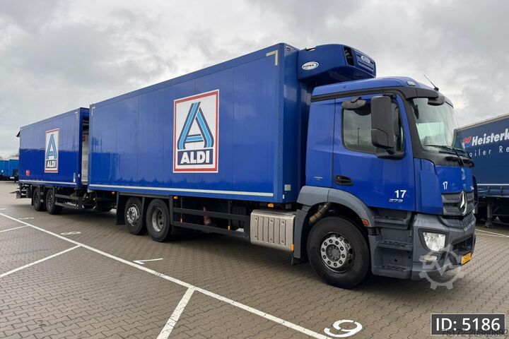 Refrigerated/frozen transport Mercedes-Benz Antos 2736 Day Cab, Euro 6, + Schmitz / Durchla...