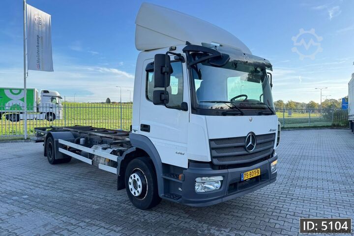 BDF system Mercedes-Benz Atego 1318 Day Cab, Euro 6, / BDF / DHOLLANDIA ...