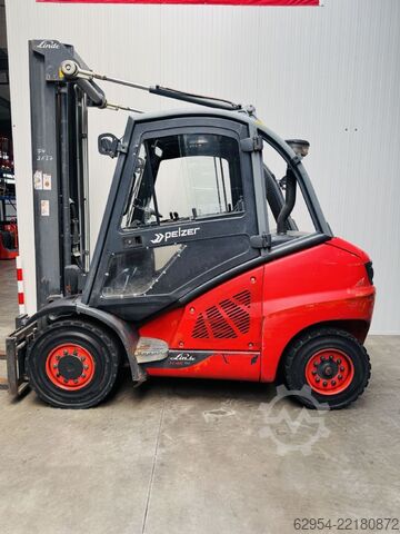Dieselstapler Linde H 45 D-02 EVO 3B Kabine Triplex STVO