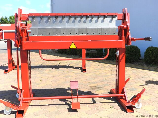 Schwenkbiegemaschine Prod-Masz Abkantbank mit Segmenten Abkantbank SGR-1,4m/1.5 Klavierbank