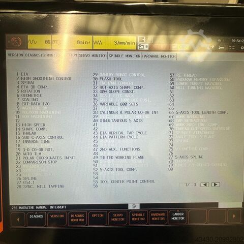 CNC turning and milling center MAZAK INTEGREX i-100 S