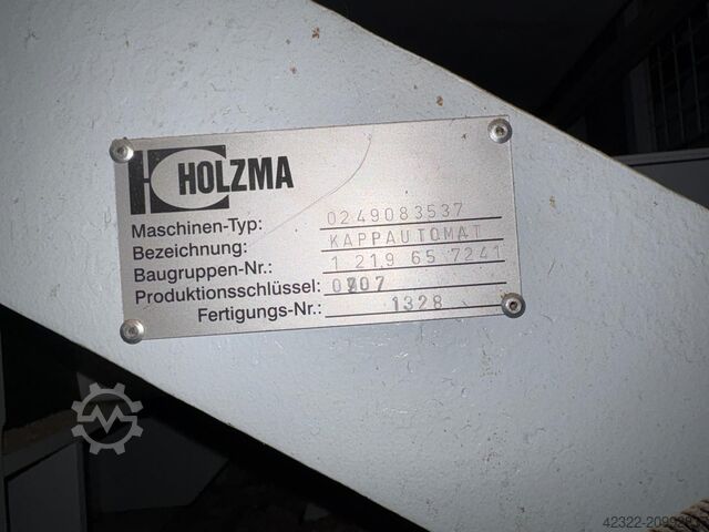Wood shredder, cross-cutting machine for wood residues HOLZMA Kappautomat HRZ 540
