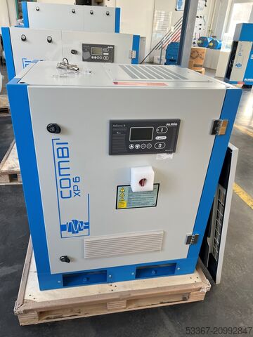 Variable 5.5 Kw screwcompressor ALMIG Combi XP 6