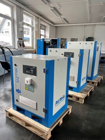 Variable 5.5 Kw screwcompressor ALMIG Combi XP 6