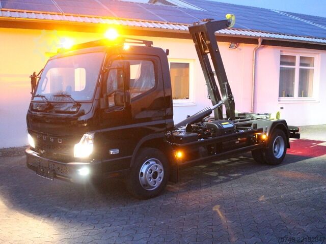 Roll-off tipper truck Fuso Canter FUSO 9C18  City Abrollkipper Hooklift Black Edition