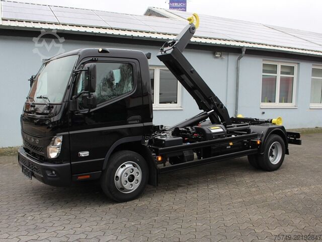 Roll-off tipper truck Fuso Canter FUSO 9C18  City Abrollkipper Hooklift Black Edition