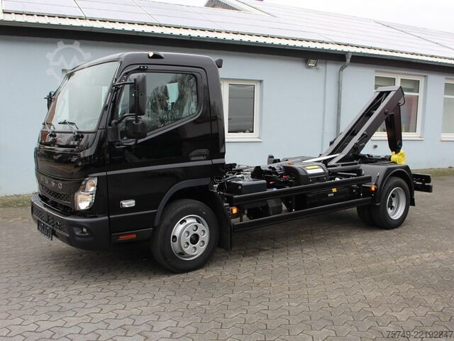 Roll-off tipper truck Fuso Canter FUSO 9C18  City Abrollkipper Hooklift Black Edition