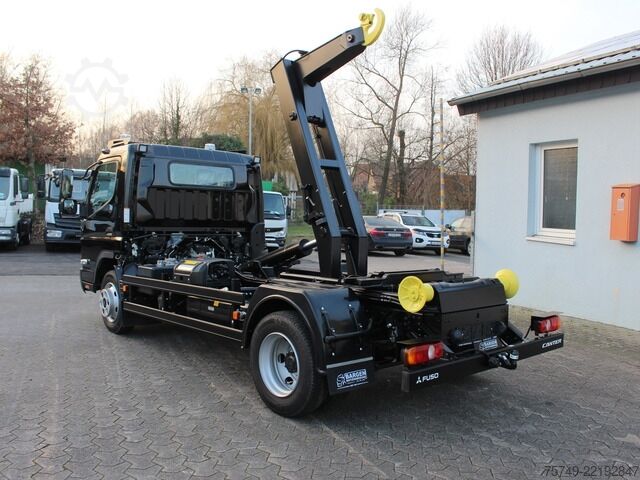 Roll-off tipper truck Fuso Canter FUSO 9C18  City Abrollkipper Hooklift Black Edition