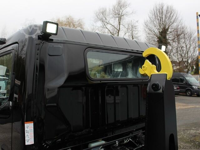 Roll-off tipper truck Fuso Canter FUSO 9C18  City Abrollkipper Hooklift Black Edition