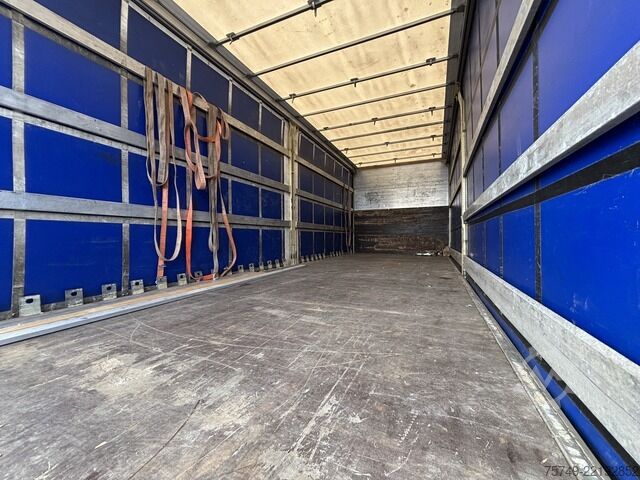 Flatbed truck with tarp man TGM 15.290 BL 4x2 BL Plane u. Spriegel Gardine
