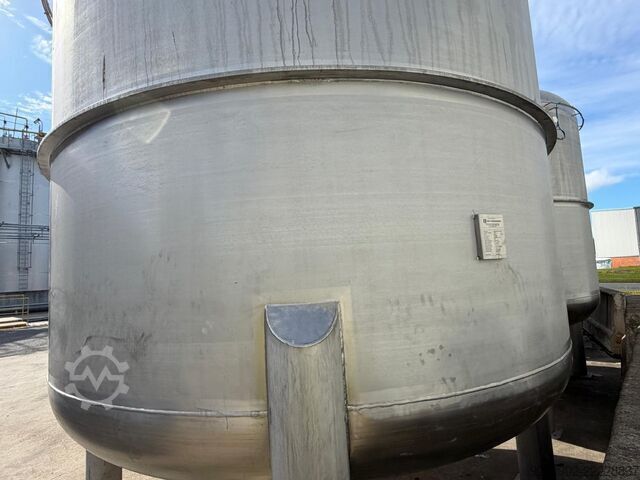 15000L Stainless Steel Storage Tank ATEX Able Engineering 