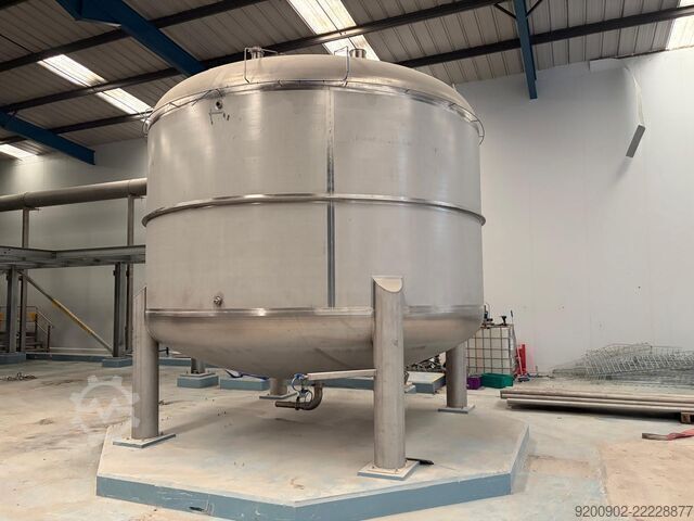 30000L Stainless Steel Storage Tank ATEX Able Engineering Storage Tank 