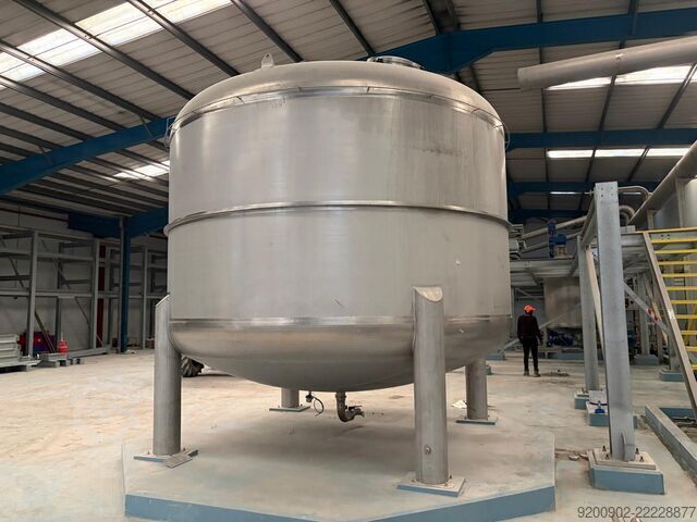 30000L Stainless Steel Storage Tank ATEX Able Engineering Storage Tank 