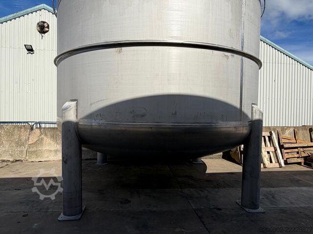30000L Stainless Steel Storage Tank ATEX Able Engineering Storage Tank 