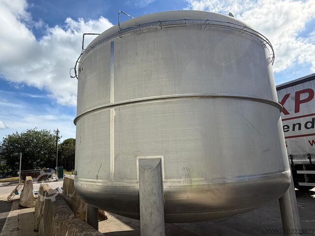 30000L Stainless Steel Storage Tank ATEX Able Engineering Storage Tank 