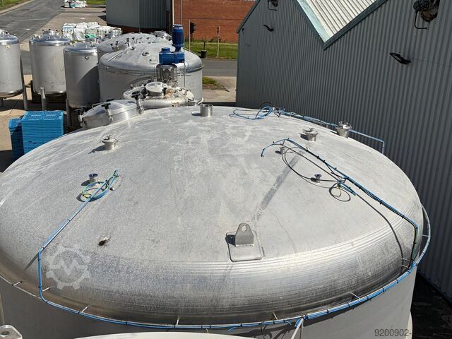 30000L Stainless Steel Storage Tank ATEX Able Engineering Storage Tank 