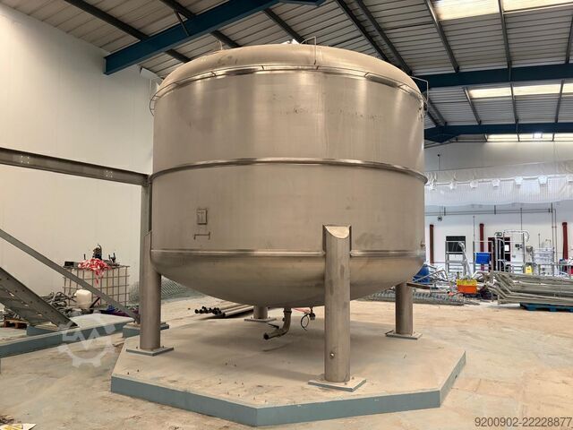 30000L Stainless Steel Storage Tank ATEX Able Engineering Storage Tank 