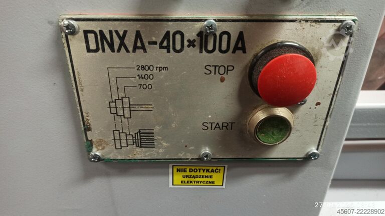 Gomad lathe after overhaul, lignum type DNX Gomad DNXA-40x 100 A