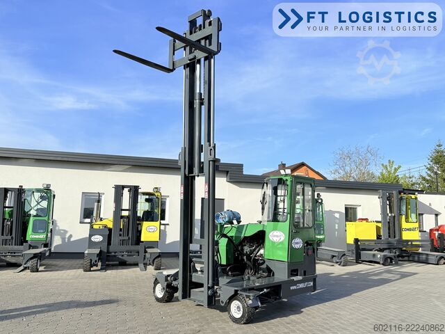 4-way forklift Combilift C4000 GAS DUPLEX 4350 FREE-LIFT POSITION