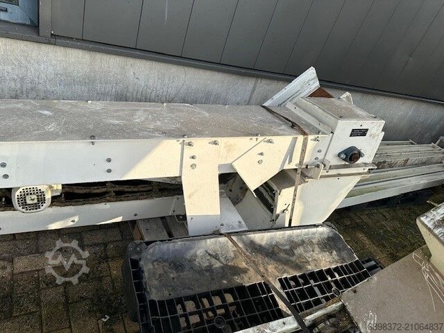 Späneförderer Transport systeem metaal spanen 