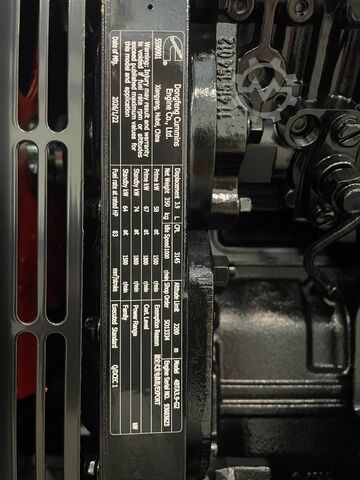 Generator set Cummins 4BTA3.9-G2 - 66 kVA Generator - DPX-19833
