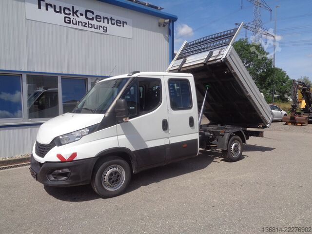 Transporter mit Kipper IVECO Daily 35S14 Doka Kipper Klima AHK 7-Sitzer